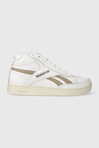 Кожаные кроссовки Reebok Club C Form Hi