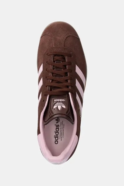 Замшевые кроссовки adidas Originals GAZELLE