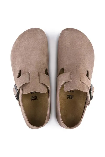 Замшевые туфли Birkenstock London