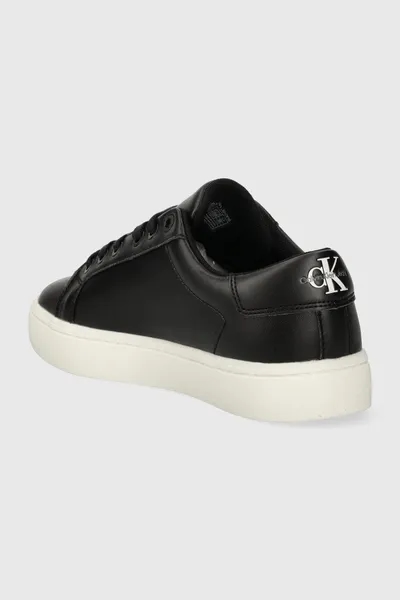 Кожаные кроссовки Calvin Klein Jeans CLASSIC CUPSOLE LACEUP LTH WN