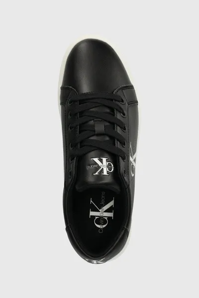 Кожаные кроссовки Calvin Klein Jeans CLASSIC CUPSOLE LACEUP LTH WN
